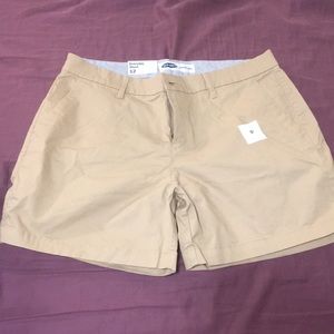 Tan khaki short from old navy size 12